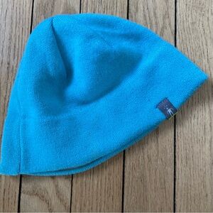 SmartWool Winter Hat Youth Beanie Kids Knit Cap Merino Wool Teal Warm Ski Hiking